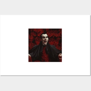 Halloween Monsters 8 - Dracula/Vampire Posters and Art